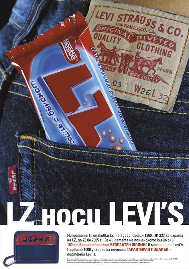poster LZ & Levi's